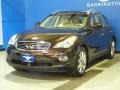 2008 Dark Currant Red Infiniti EX 35 AWD  photo #3