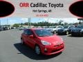 2012 Absolutely Red Toyota Prius c Hybrid Two  photo #1