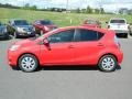 Absolutely Red - Prius c Hybrid Two Photo No. 6
