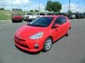 Absolutely Red - Prius c Hybrid Two Photo No. 7