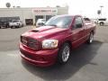 2006 Inferno Red Crystal Pearl Dodge Ram 1500 SRT-10 Regular Cab  photo #3