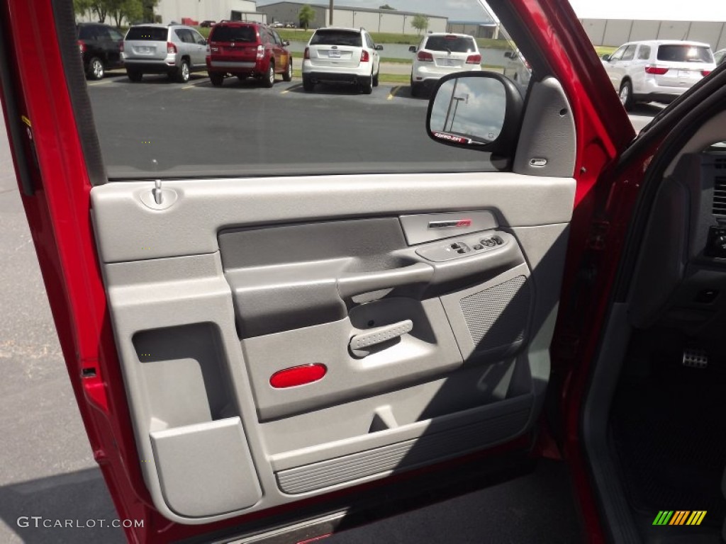 2006 Dodge Ram 1500 SRT-10 Regular Cab Medium Slate Gray Door Panel Photo #63360660