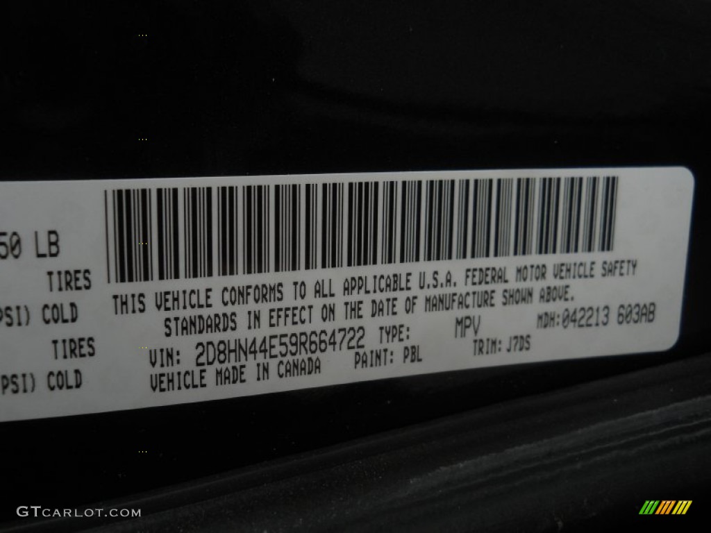 2009 Grand Caravan SE - Modern Blue Pearl / Medium Slate Gray/Light Shale photo #14