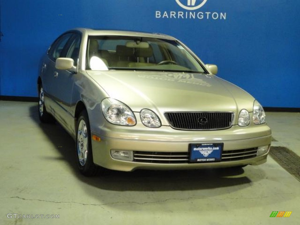 2000 GS 300 - Burnished Gold Metallic / Ivory photo #1