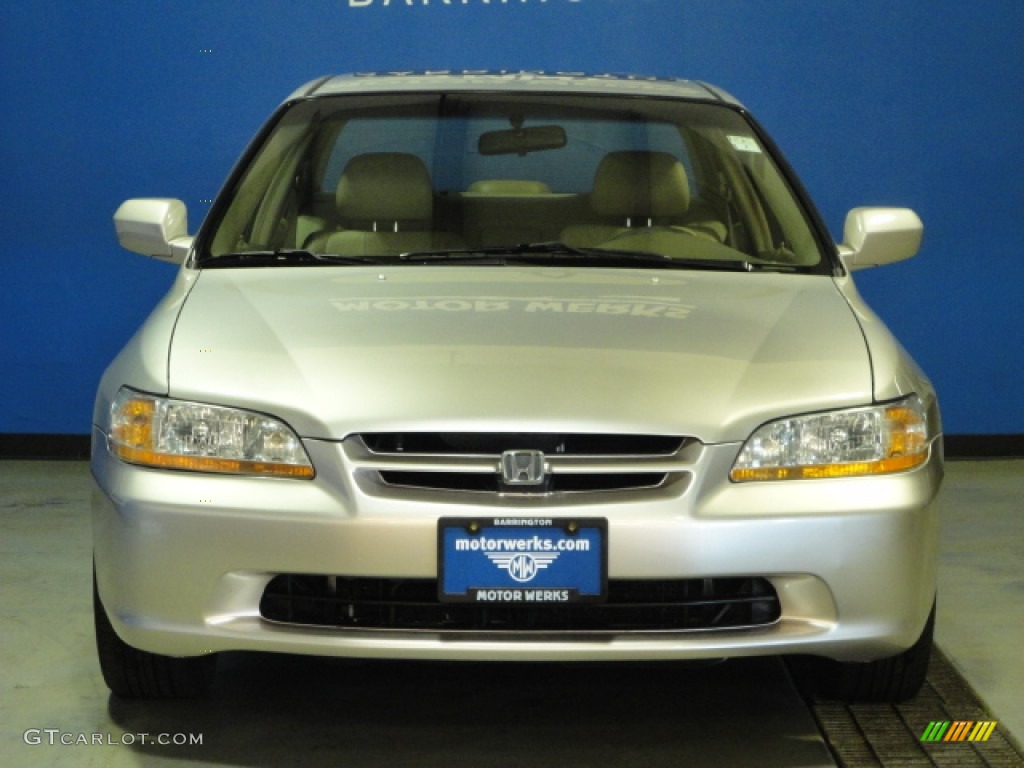1999 Accord EX V6 Sedan - Satin Silver Metallic / Gray photo #2