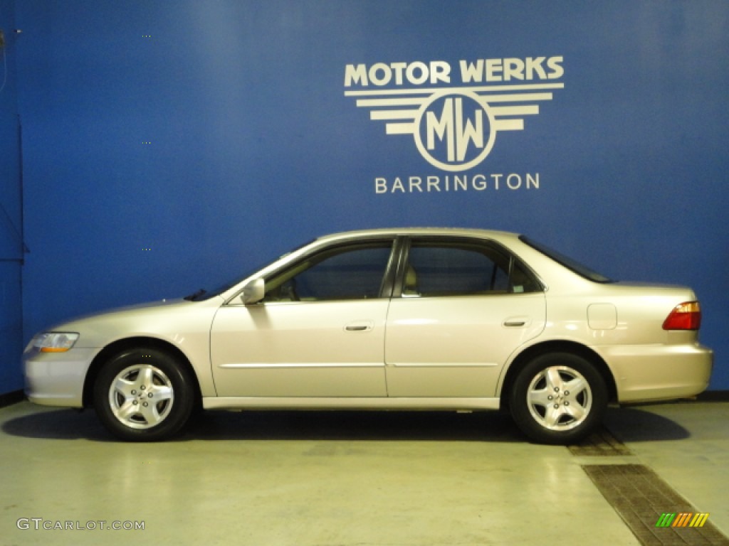 1999 Accord EX V6 Sedan - Satin Silver Metallic / Gray photo #5