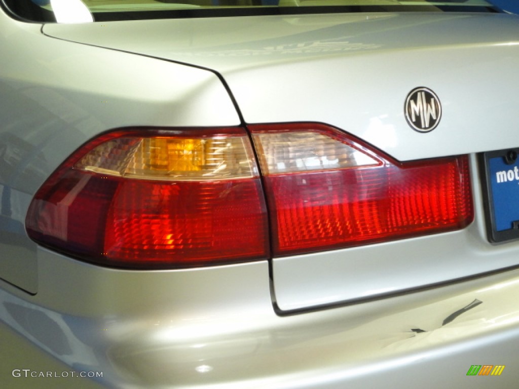 1999 Accord EX V6 Sedan - Satin Silver Metallic / Gray photo #6