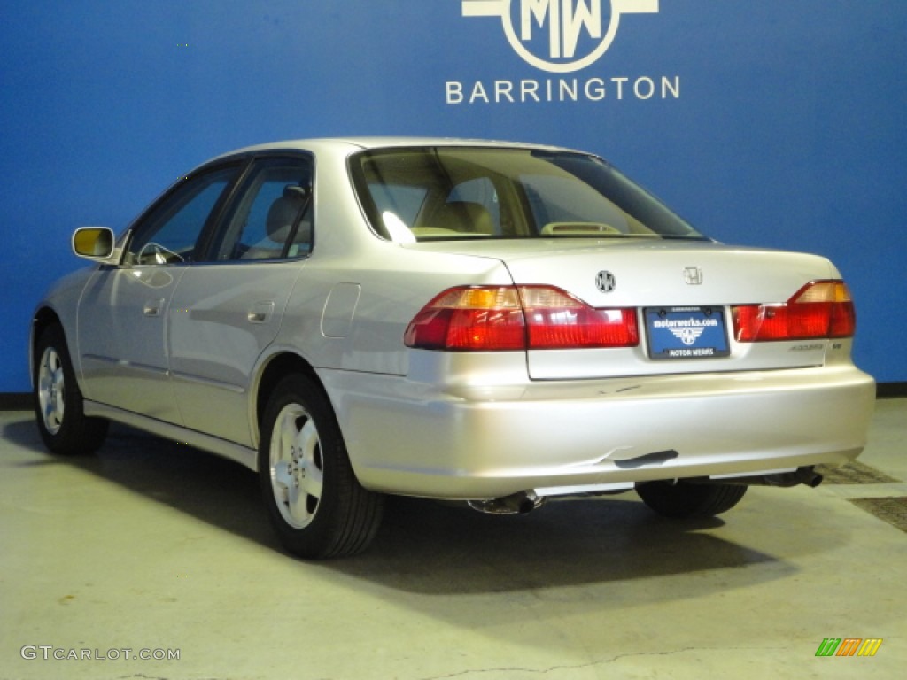 1999 Accord EX V6 Sedan - Satin Silver Metallic / Gray photo #7