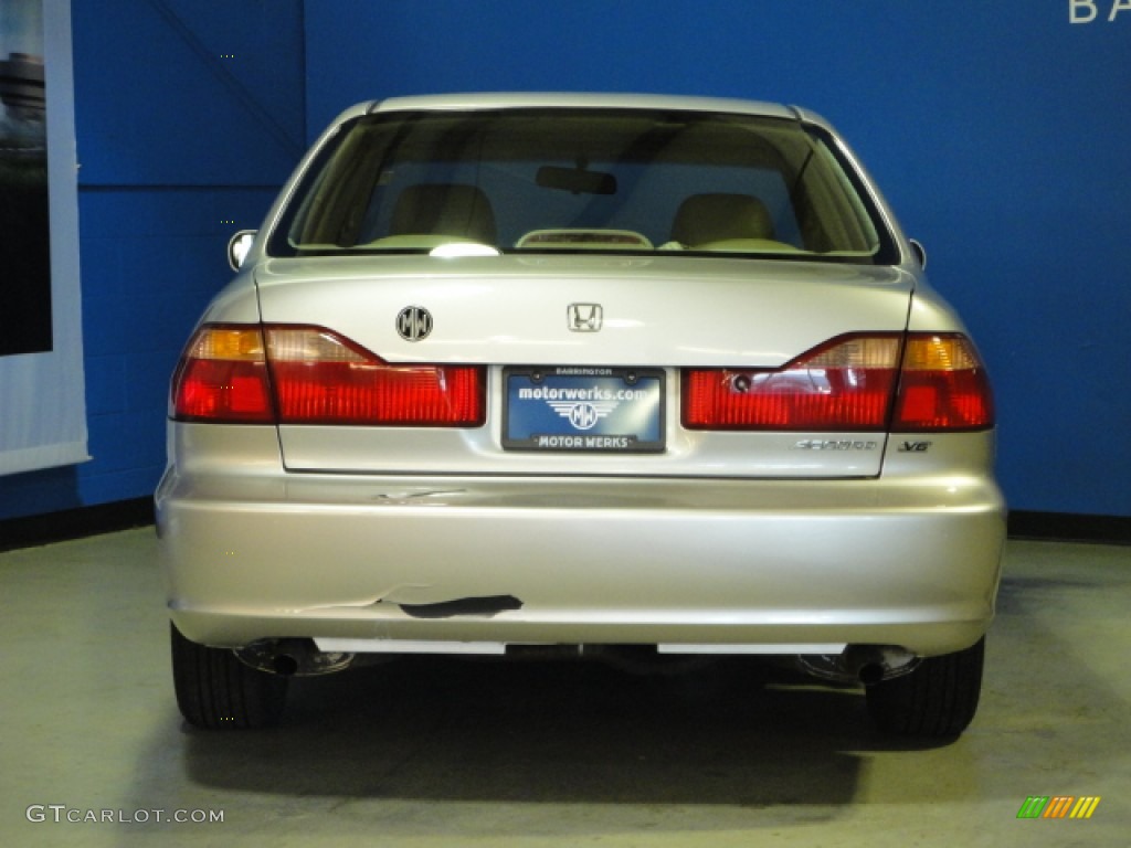 1999 Accord EX V6 Sedan - Satin Silver Metallic / Gray photo #8