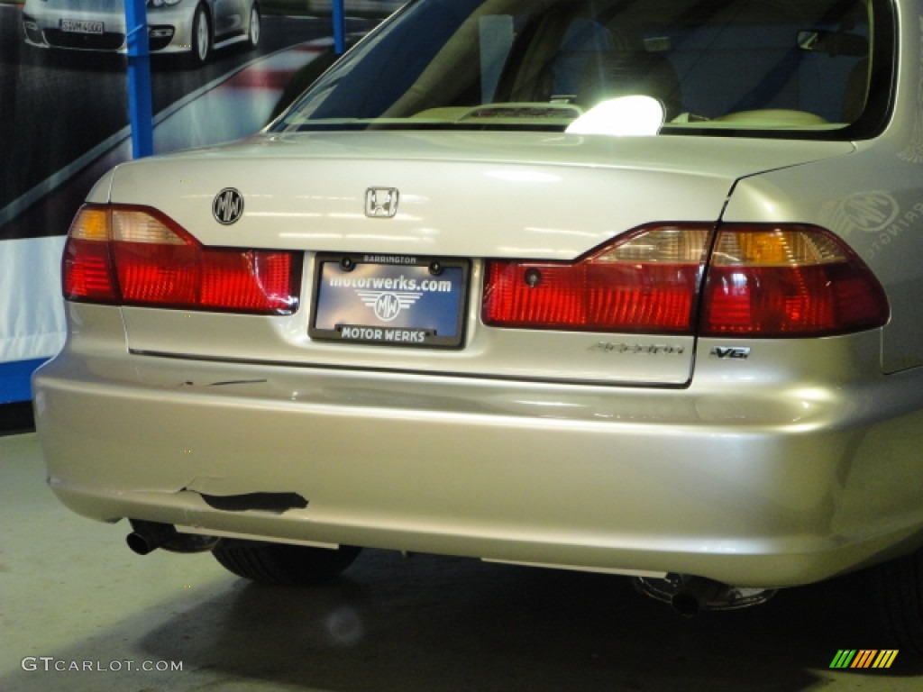 1999 Accord EX V6 Sedan - Satin Silver Metallic / Gray photo #9