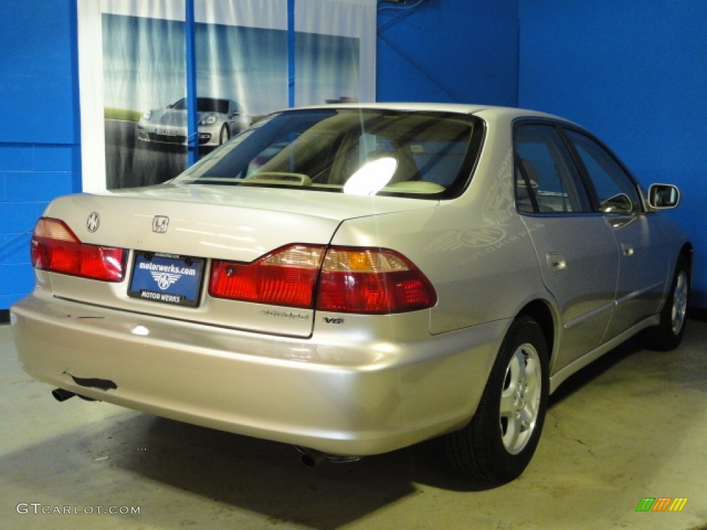 1999 Accord EX V6 Sedan - Satin Silver Metallic / Gray photo #10