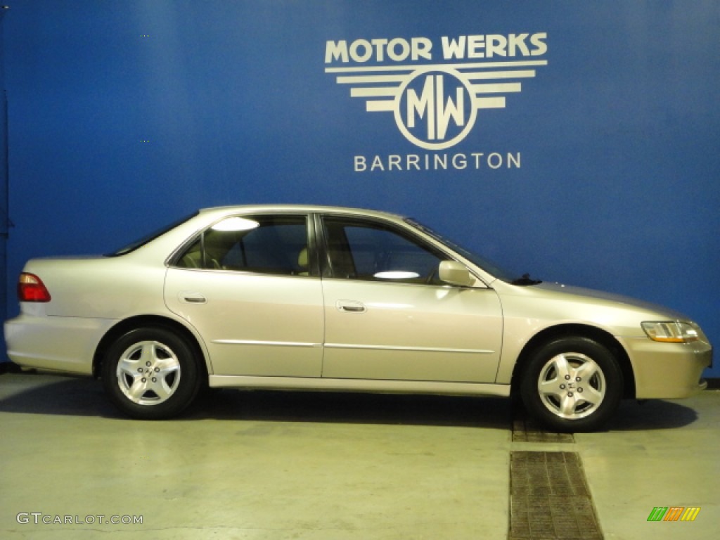 1999 Accord EX V6 Sedan - Satin Silver Metallic / Gray photo #11