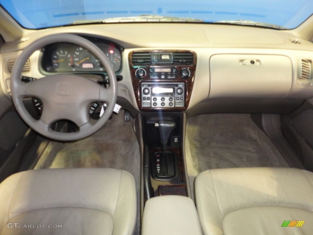 1999 Accord EX V6 Sedan - Satin Silver Metallic / Gray photo #15