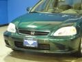 Clover Green Pearl - Civic EX Coupe Photo No. 4