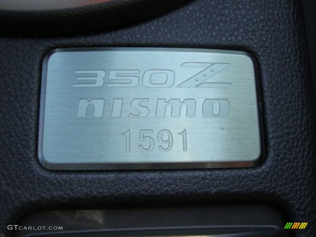 2008 Nissan 350Z NISMO Coupe Marks and Logos Photo #63362866