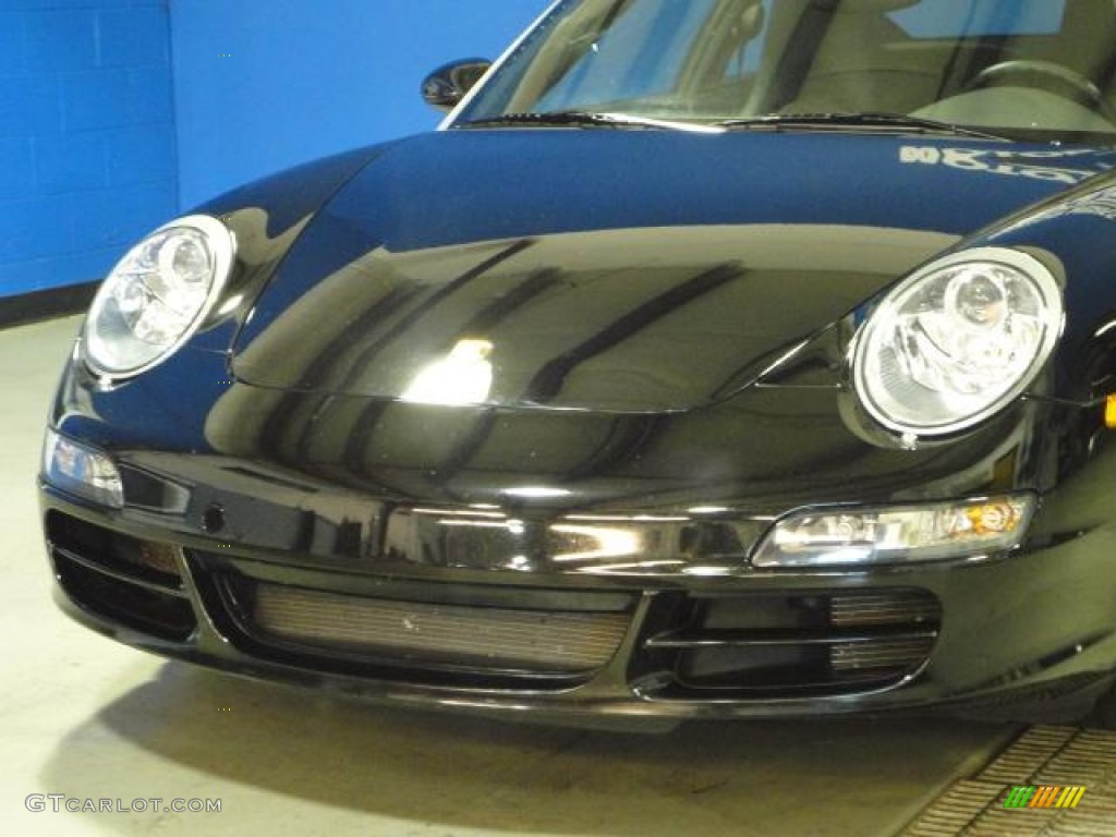 2008 911 Carrera 4S Coupe - Black / Black photo #4