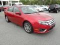 2010 Red Candy Metallic Ford Fusion SEL  photo #1