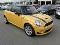 2009 Mellow Yellow Mini Cooper S Hardtop  photo #1