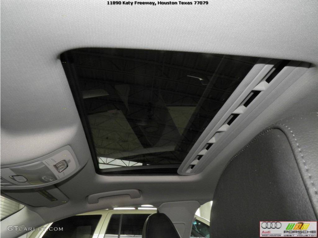 2009 A4 2.0T quattro Sedan - Meteor Grey Pearl Effect / Black photo #12