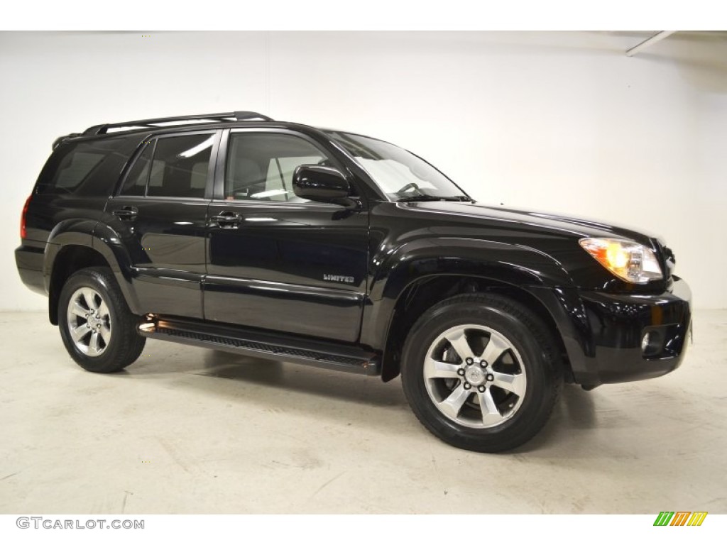 2009 4Runner Limited - Black / Stone photo #2
