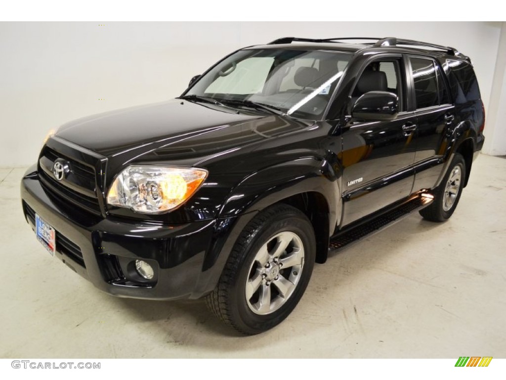 2009 4Runner Limited - Black / Stone photo #7