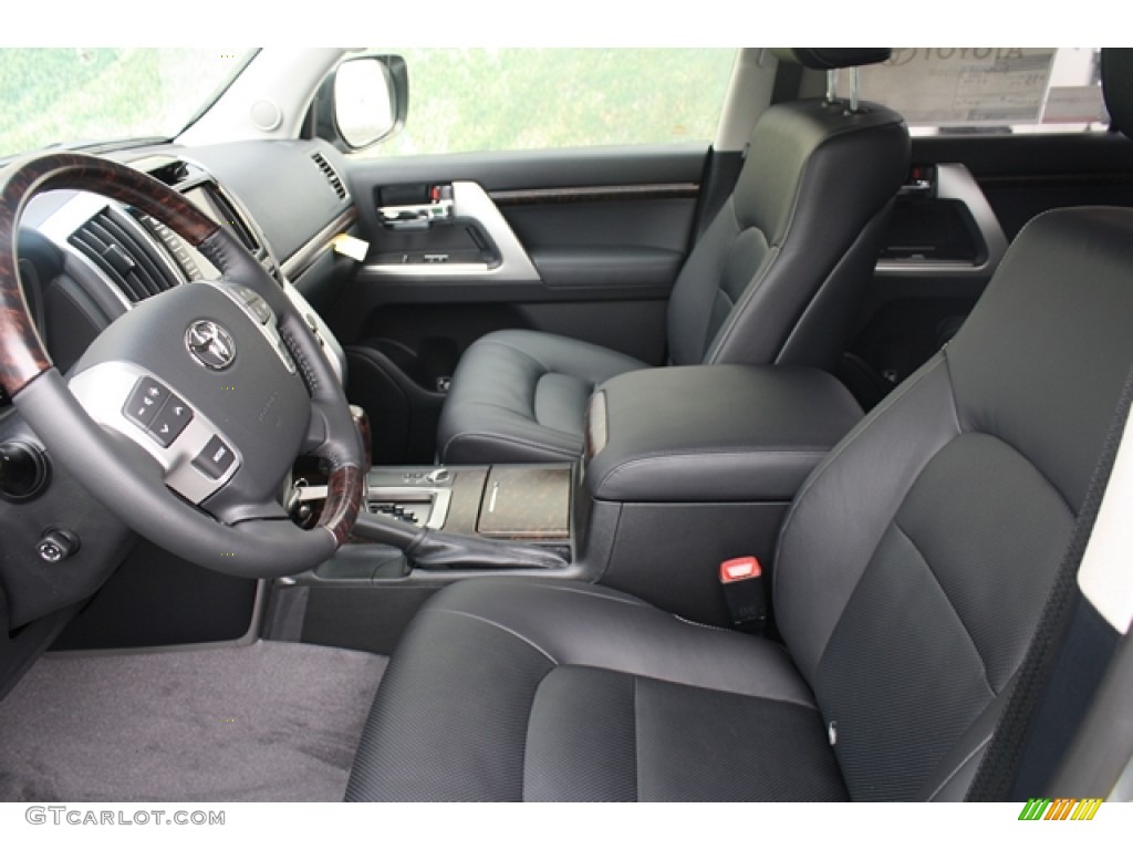 Black Interior 2013 Toyota Land Cruiser Standard Land Cruiser Model Photo #63367409