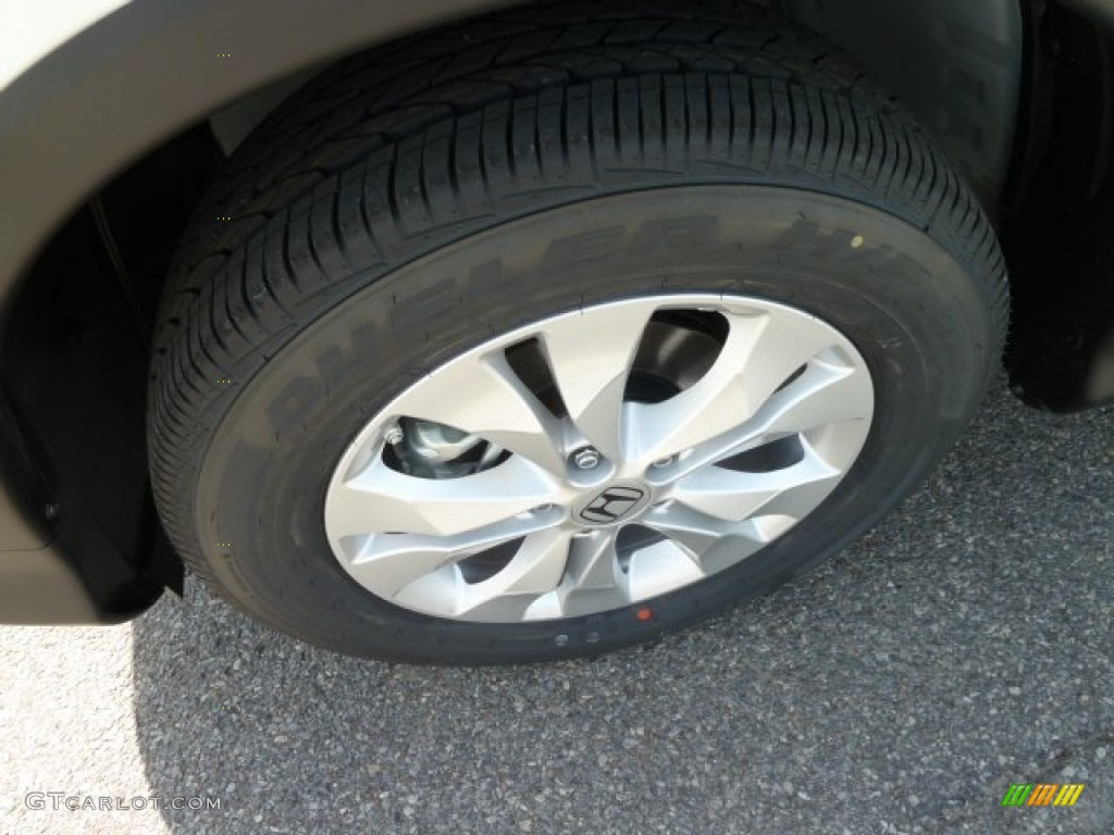 2012 CR-V EX 4WD - White Diamond Pearl / Beige photo #9