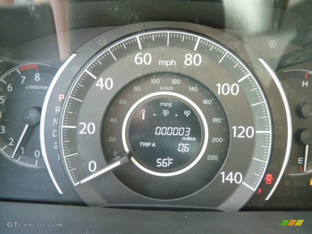 2012 CR-V EX 4WD - White Diamond Pearl / Beige photo #19