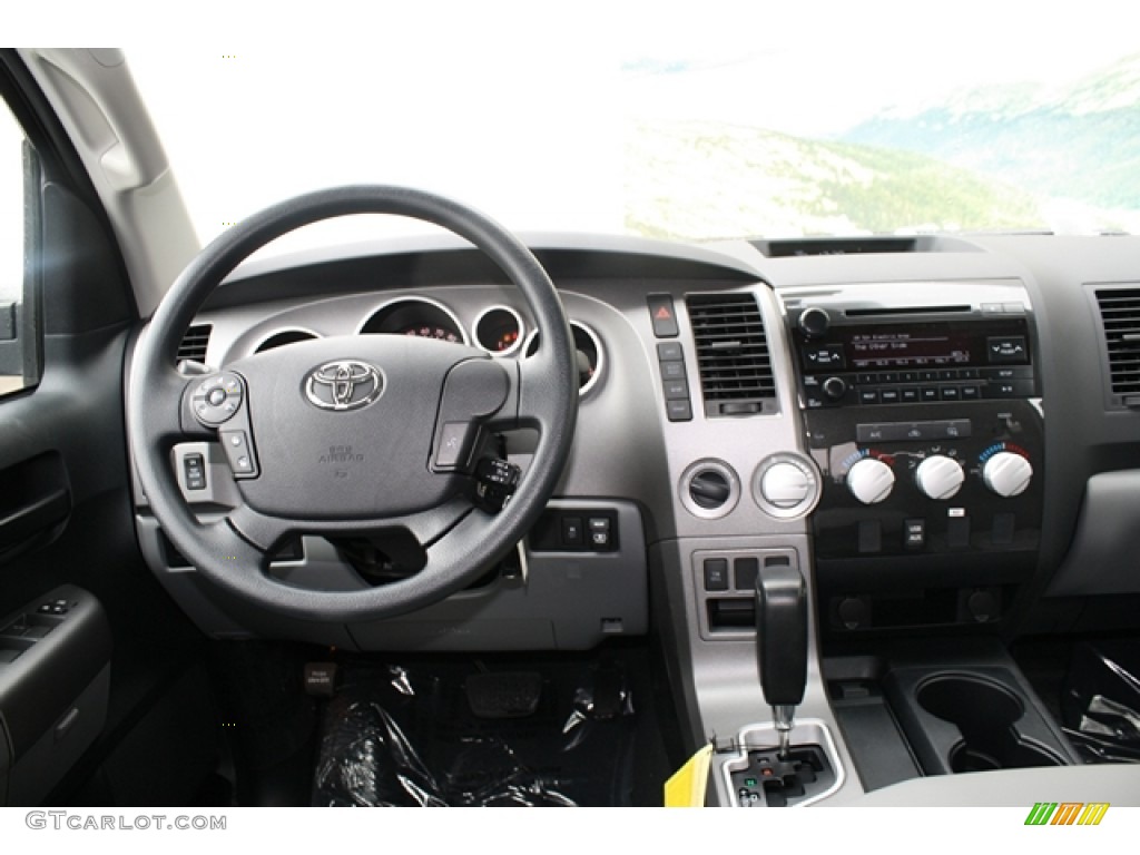 2012 Tundra TRD Double Cab 4x4 - Black / Graphite photo #8