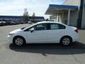 Taffeta White - Civic LX Sedan Photo No. 2