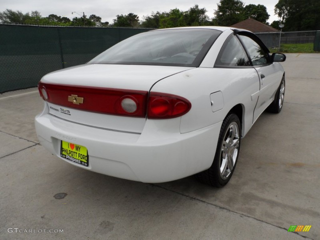 2005 Cavalier Coupe - Summit White / Graphite Gray photo #3