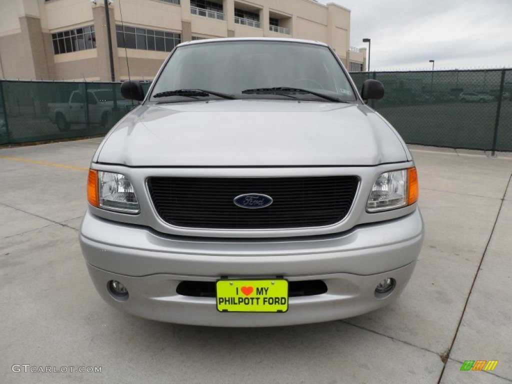 2004 F150 STX Heritage Regular Cab - Silver Metallic / Heritage Graphite Grey photo #8