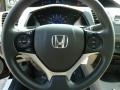 2012 Crystal Black Pearl Honda Civic EX Coupe  photo #15