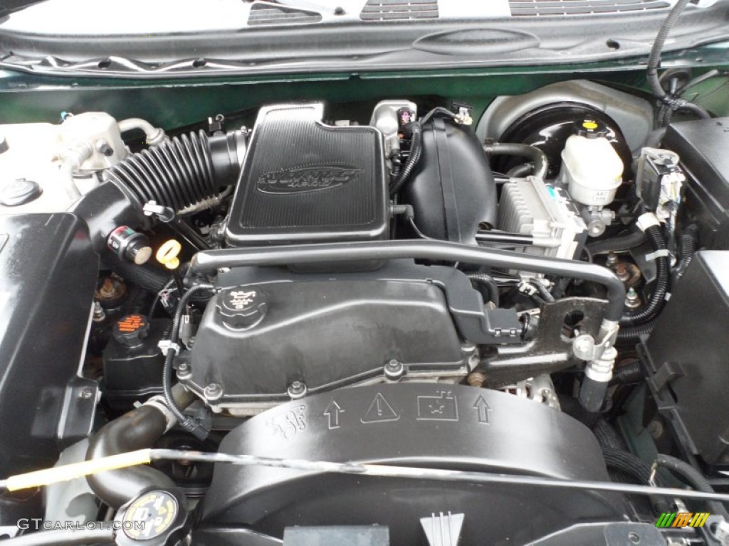 2002 Chevrolet TrailBlazer LS 4.2 Liter DOHC 24-Valve Vortec Inline 6 Cylinder Engine Photo #63371840