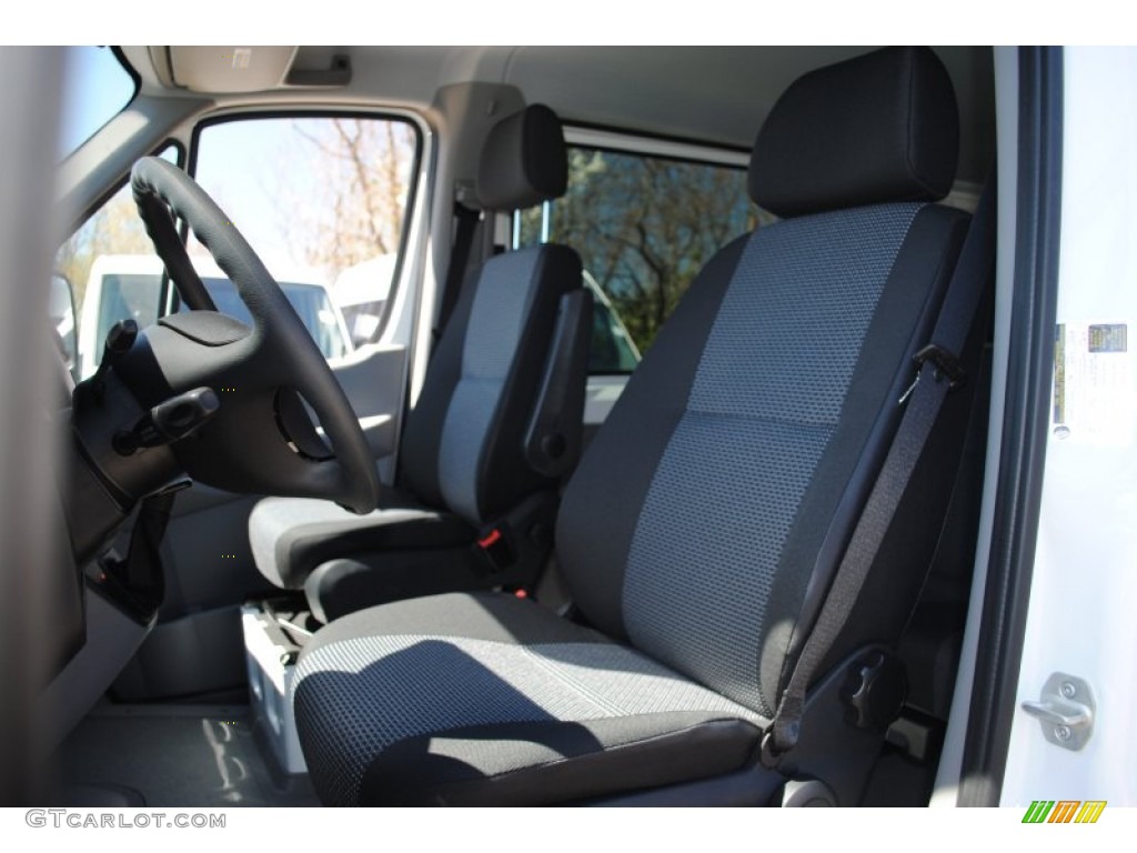 2012 Sprinter 2500 High Roof Crew Van - Arctic White / Lima Black Fabric photo #9