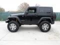 2010 Black Jeep Wrangler Rubicon 4x4  photo #6