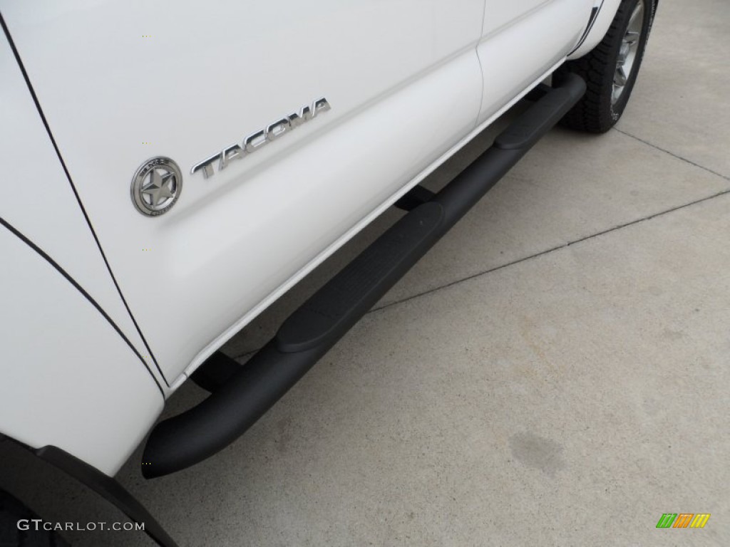 2012 Tacoma V6 SR5 Prerunner Double Cab - Super White / Sand Beige photo #12