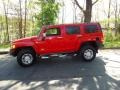 Victory Red 2007 Hummer H3 X Exterior