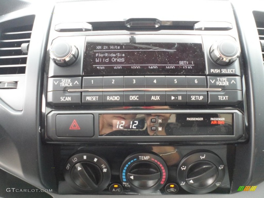 2012 Toyota Tacoma TSS Prerunner Double Cab Controls Photo #63374117