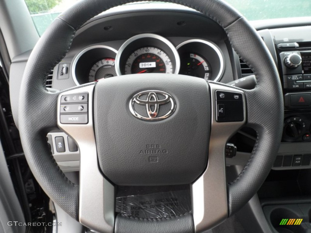 2012 Toyota Tacoma TSS Prerunner Double Cab Steering Wheel Photos