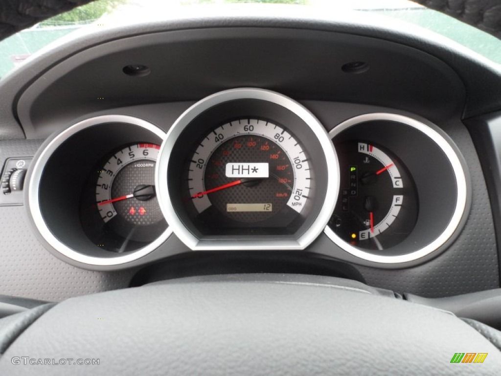 2012 Toyota Tacoma TSS Prerunner Double Cab Gauges Photos