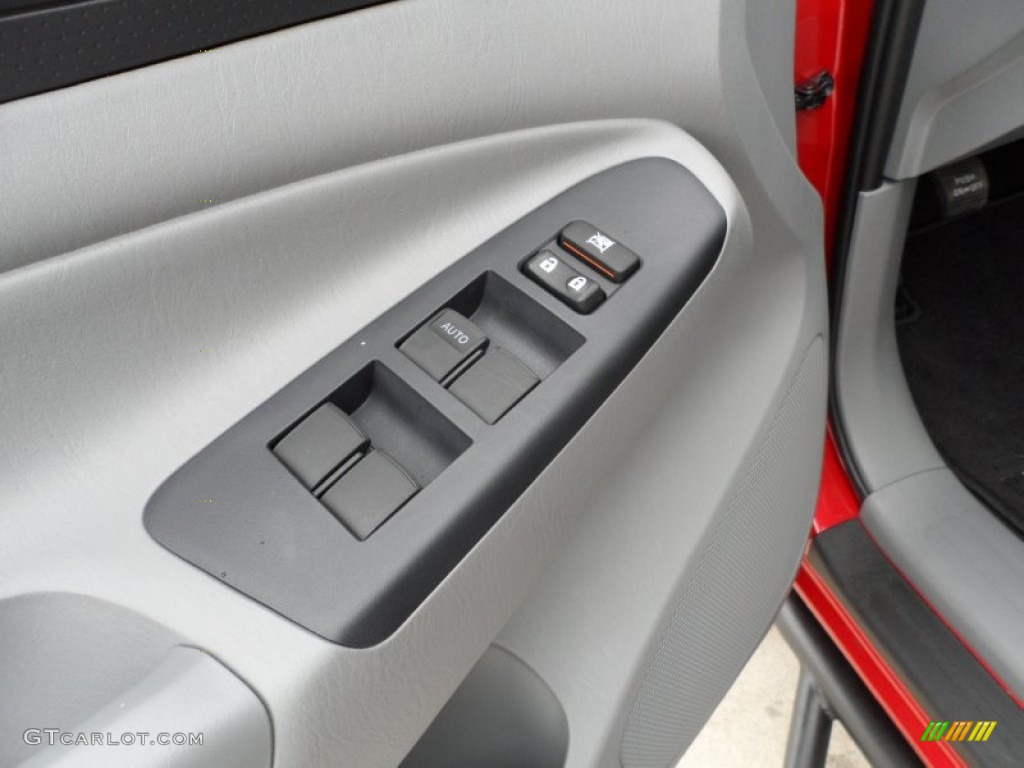 2012 Tacoma Prerunner Double Cab - Barcelona Red Metallic / Graphite photo #24