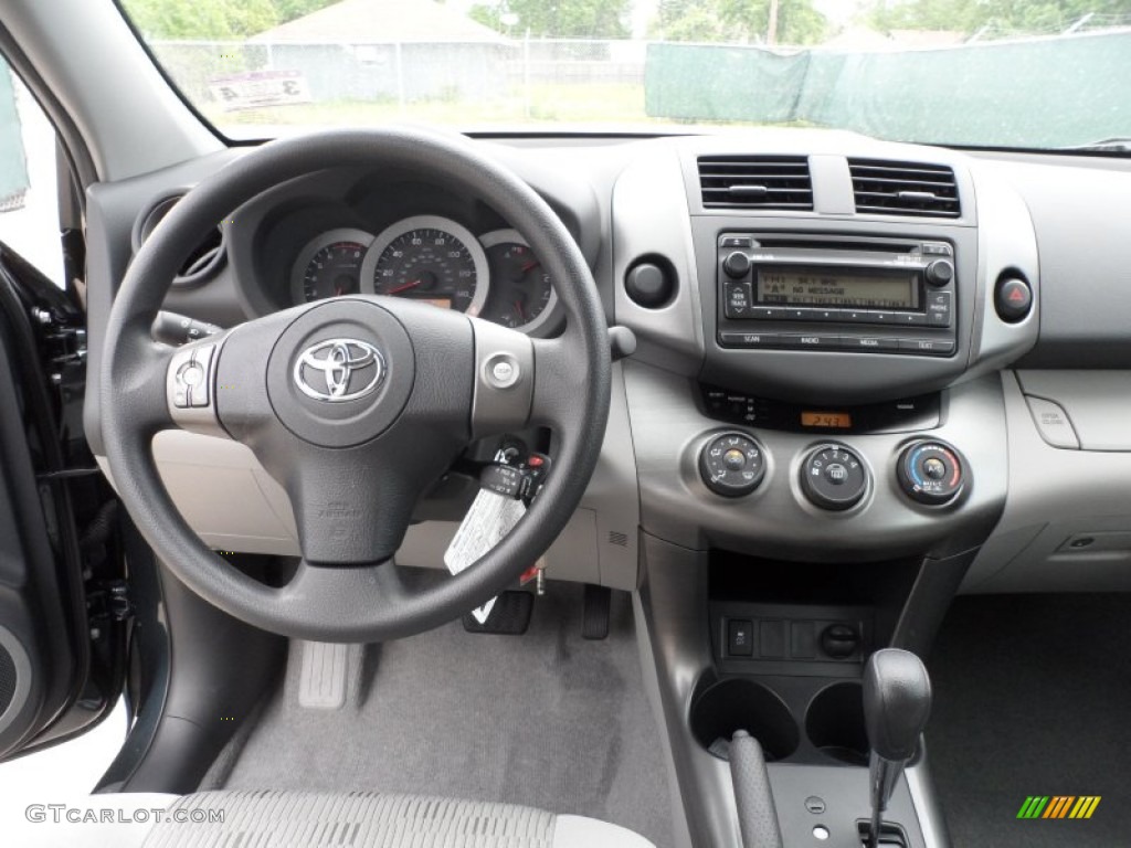 2012 RAV4 I4 - Black Forest Pearl / Ash photo #25