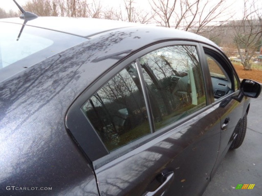 2009 Impreza 2.5i Premium Sedan - Dark Gray Metallic / Carbon Black photo #11