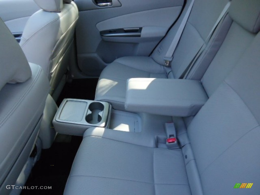 2012 Forester 2.5 X Limited - Dark Gray Metallic / Platinum photo #38