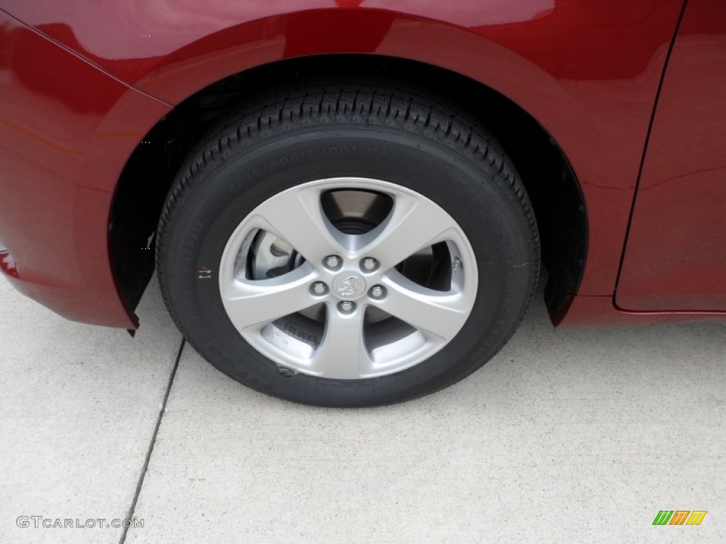 2012 Toyota Sienna Standard Sienna Model Wheel Photo #63375751