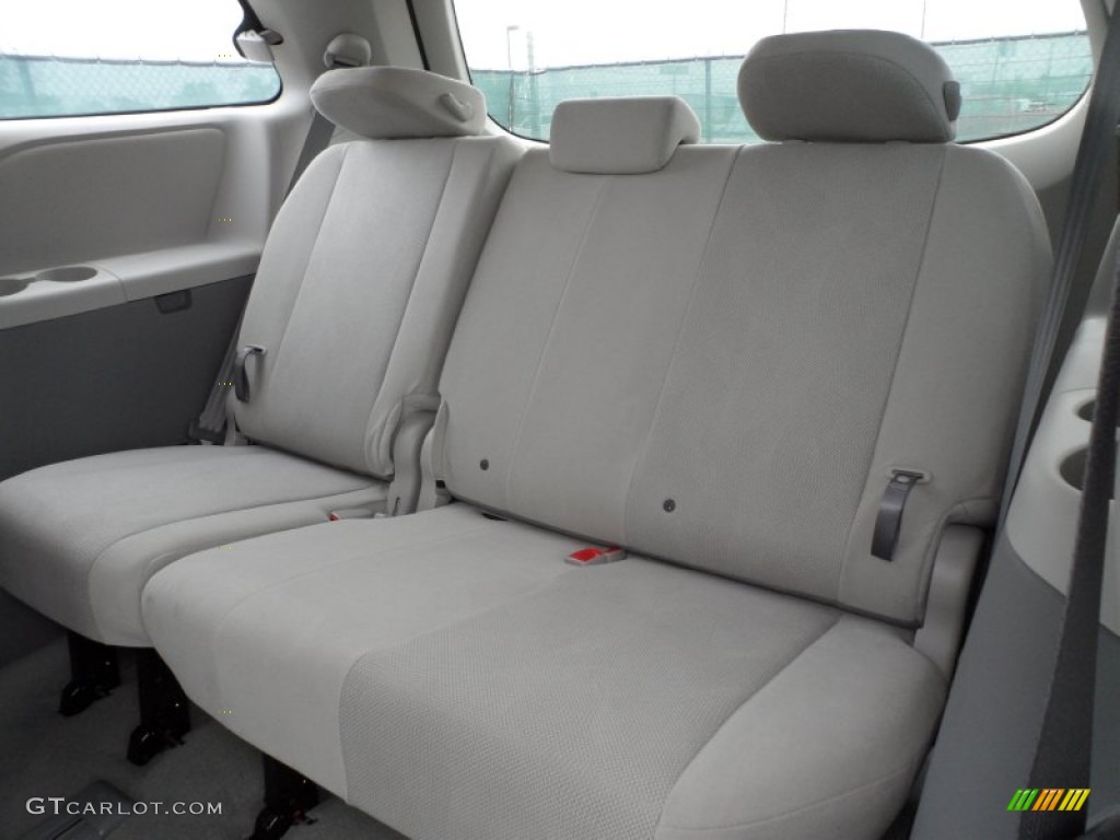 2012 Toyota Sienna Standard Sienna Model Rear Seat Photo #63375821