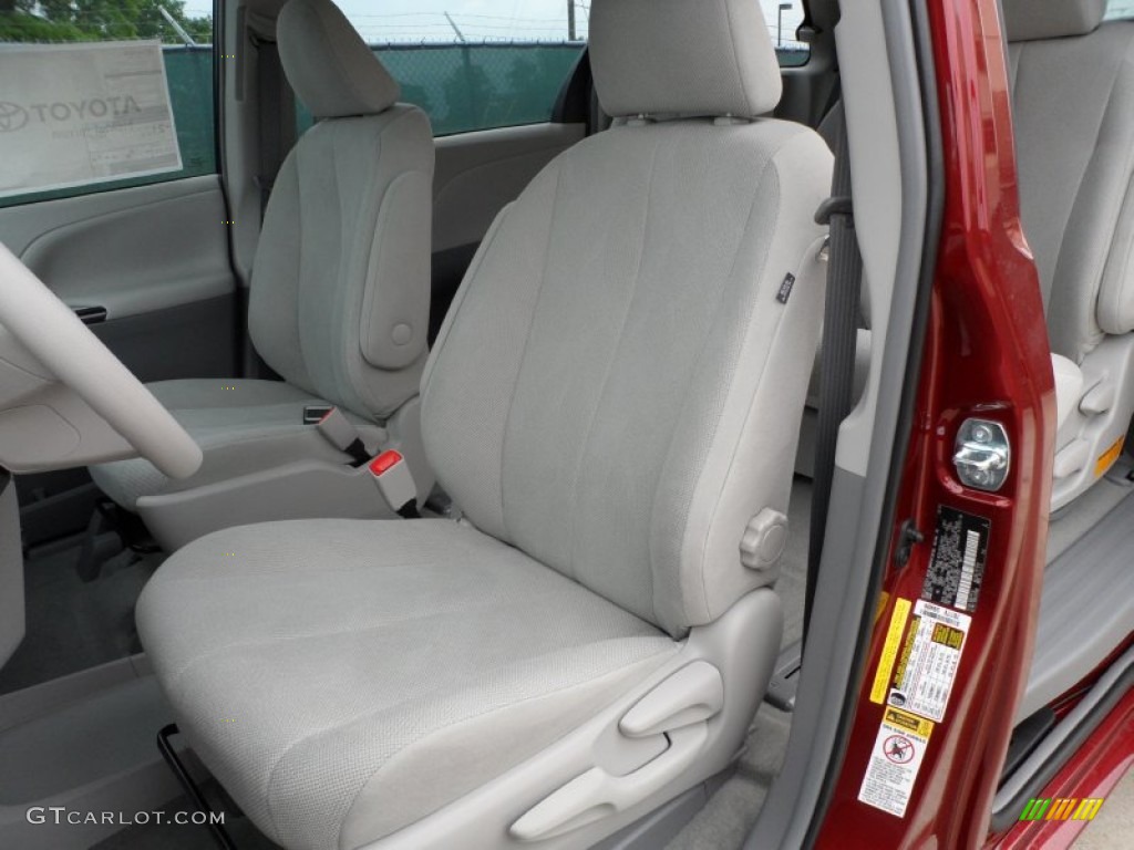 Light Gray Interior 2012 Toyota Sienna Standard Sienna Model Photo #63375839