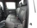 2012 White Platinum Metallic Tri-Coat Ford F250 Super Duty Lariat Crew Cab 4x4  photo #22