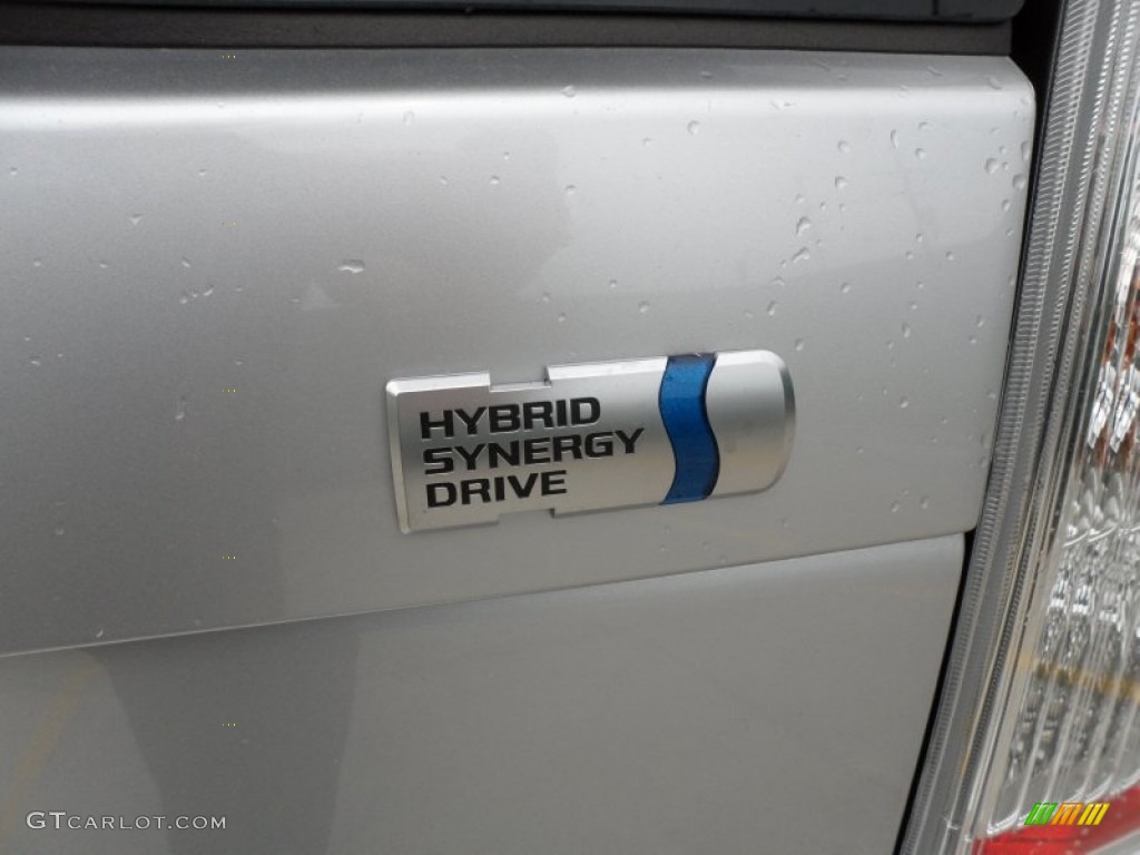 2012 Prius 3rd Gen Two Hybrid - Classic Silver Metallic / Misty Gray photo #17